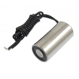 DC 24V 0.48A 500gf Force Sucked Type Round Solenoid Electromagnet