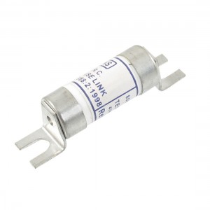 AC 550V/80KA DC 250V/40KA 6A Ceramic Metal Fast Acting Bolt Fuse Link