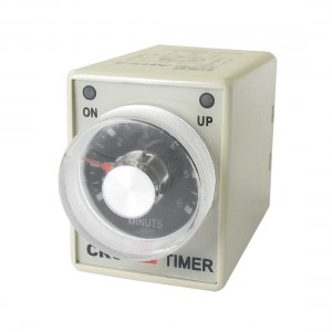 DC 12V 0-6 Minutes 6m Plastic Housing Delay Timer Time Relay 8 Pin AH3-3