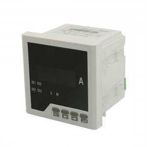 95 x 95mm 5A 220V 4 Digits Red LED Display Amperemeter Gauge