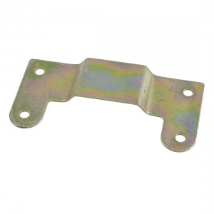 95mmx45mm Chair Door Brackets Metal Corner Braces Silver Tone