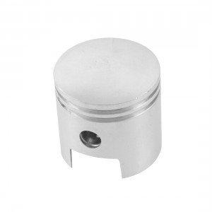 Air Compressor Silver Tone 46mm Diameter Aluminum Alloy Engine Piston