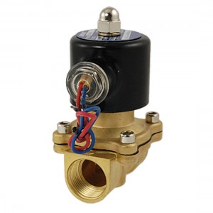 3/4" AC 110V 2 Way 2 Position Water Gas Solenoid Valve
