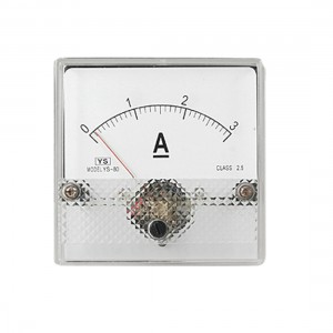 DC Current Panel Ammeter 0-3A Amperemeter Gauge YS-80