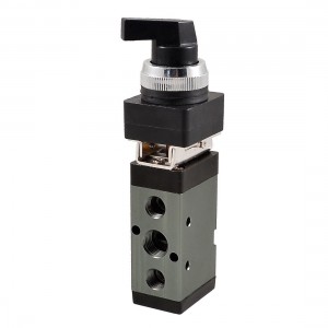 MSV 86522lb 5 Way 2 Position Hand Operation Pneumatic Air Solenoid Valve