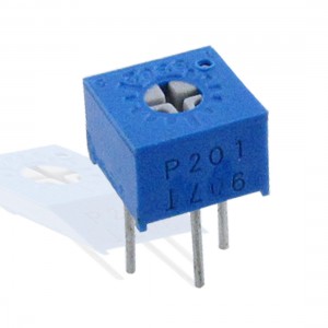 3 x 200 ohm DIP Trimpot Trimming Potentiometers DC 500V