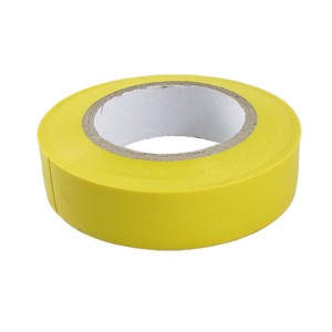 17mm PVC Electrical Wire Splicing Insulating Tape Yellow Kuhuo