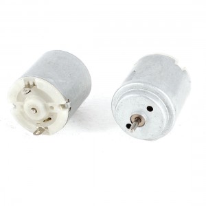 2 Pcs R260 6500RPM 6V DC Mini Motor 25mm x 25mm for RC Helicopter Aircraft