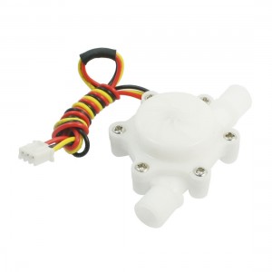 G1/4 180 Degree Straight Hall Effect Water Flow Sensor 0.2-2.5L/min 0.8Mpa