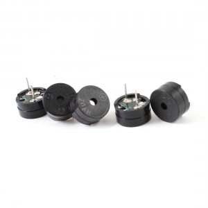 5 Pcs 2 Pin Cylinder Electronic Continuous Sound  Passive Buzzer 12x6.5mm