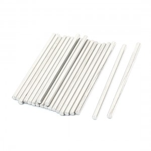 20pcs 50mm x 2.5mm Stainless Steel DIY Toy Model Drive Connecting Rod