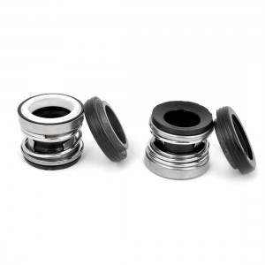 17mm Internal Diameter Water Pump Industrial Mechanical Shaft Seal 2 Pcs