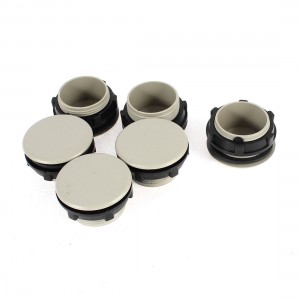 6 Pcs Mount Hole Panel Plug Cap Cover for 30mm Push Button Switch