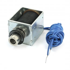 DC 36V 1A 12mm 800g Open Frame Spring Loaded Pull Solenoid Electromagnet