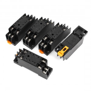 5 x PF083A 8 Pins Screw Terminals Power Relay Socket Base for JTX-2C  MK2P-I