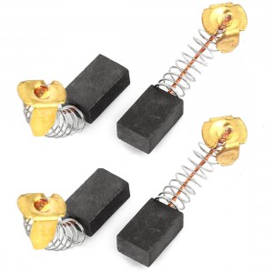 4 Pcs Electric Hammer Replacement Carbon Brushes 13mm x 7mm x 5mm