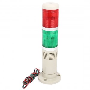 Green Red Flash Industrial Signal Tower Stack Indicator Light Bulb DC 24V