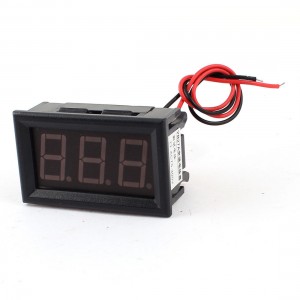 Blue LED Display Digital Voltage Measurement Voltmeter AC 75-500V