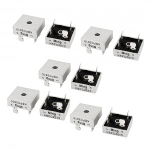 10 Pcs One Phase Half Wave Diode KBPC5010 Bridge Rectifier 1000V 50A