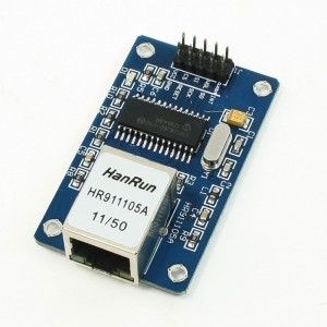 New ENC28J60 3.3V 25MHz Crystal Ethernet Network Board Module Blue