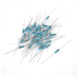 60 Pcs 1/2W 1% 75K Ohm Flameproof Axial Metal Film Resistor Assortment Kit