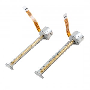 2Pcs 1000RPM 2-Phase 4-Wrie 3mmx60.8mm Screw Pole Micro Stepper Motor