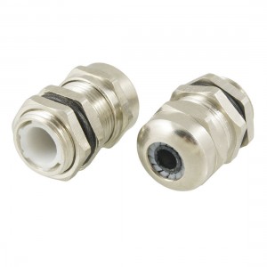 Stainless Steel PG9 4-8mm Waterproof Connector Cable Gland 2 Pcs
