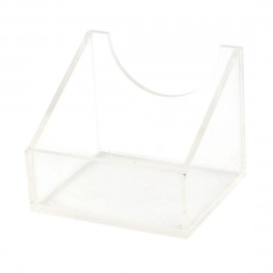 Lab Test Clear Plastic 100mL Serum Bottle Stand Rack