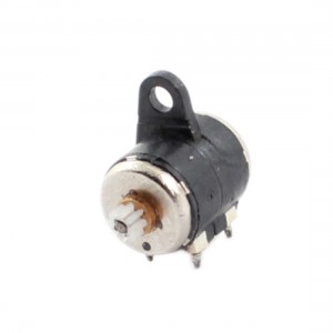 DC 3.7V 6mm Dia 2 Phase 4 Wire Micro Stepper Motor 32000RPM for Camera
