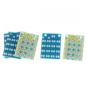 DC12V 4x4 5mm LED Emitting Diode Driver Module Blank Board 34mm x 25mm 5Pcs