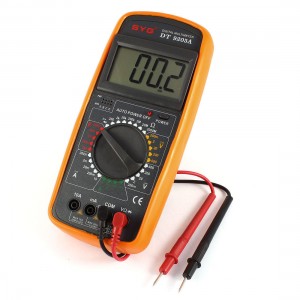 DT9205A DC AC Ammeter Voltmeter Ohmmeter Capacitance Digital LCD Multimeter