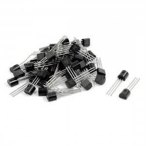 C5342 50V 0.5A 0.8W 3 Pin Semiconductor NPN Transistor Black 50 Pcs