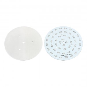 2Pcs 120mm Circle Aluminum Circuit Board for 48 x 1/2W 5630/5730 SMD LED