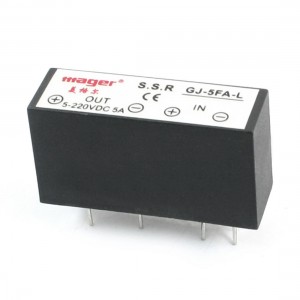 DC 3-32V to 5-220V DIP 4 Pin Solid State Relay SSR Series GJ-5FA-J