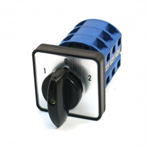 660V 25A 1-0-2 Position Rotary Cam Universal Changeover Switch