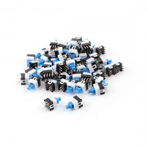 55Pcs 6 Pin Square 7mmx7mm Momentary DPDT Mini Push Button Switch