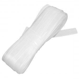 14mm Diameter Clear Polyolefin Heat Shrinking Tube 8M 26.2Ft