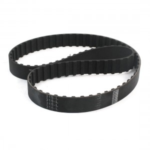 315L 84 Teeth 19mm Wide Rubber Cogged Industrial Timing Belt Black 31.5"