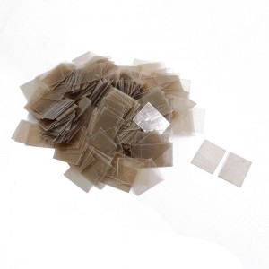 500Pcs 20mm x 25cm x 0.12mm Repairing Part Mica Insulator Sheets