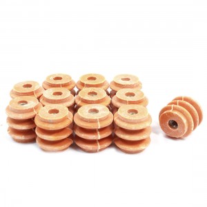 12 Pcs M6 Female Metal Thread 50mm Height Bus Bar Insulator Connector