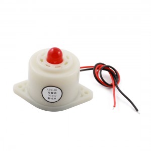 Industrial Red LED Indicator Light Lamp Accident Alarm Buzzer Beep DC 24V LZQ-3D