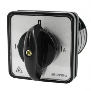 LW8-10 660V 10A 12 Screw Terminals 3 Poles Rotary Cam Changeover Switch