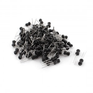 100Pcs 220uH 100mA Electric Component Radial Lead Inductor 4mmx6mm