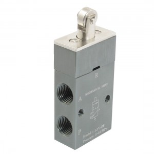 S3V 08 Two Position Three Port Roller Mechanical Valve PT 1 4"