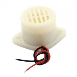 Beige Plastic Shell 2715 Model Accident Buzzer Beep DC 3-24V