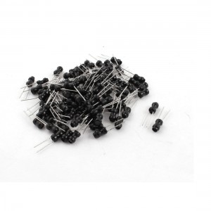 100 Pcs 100uH 300mA Radial Type Coil Choke Inductor 4mm x 6mm
