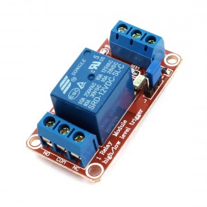 PLC High/Low Level Trigger Relay Circuit Module DC 12V 10A 1 Channel for Arduino