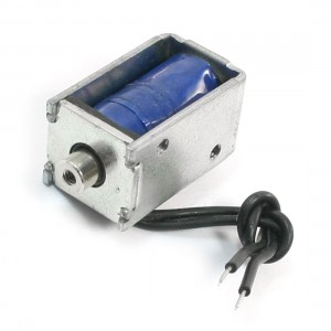 Push Type Holding Linear Solenoid Electromagnet DC3V 1mm 140gf 6mm 25gf