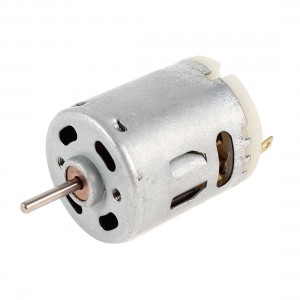 Electric Bicycle Boat Car DC 12V 50mA 5000RPM High Speed Micro Motor Silver Tone