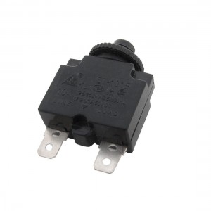 Black Air Compressor Circuit Breaker Overload Protector 10A DC 12/24/32/50V